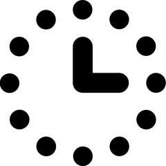 clock icon vector