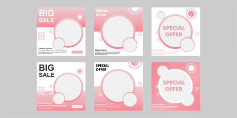 social media post design. ready use design template.