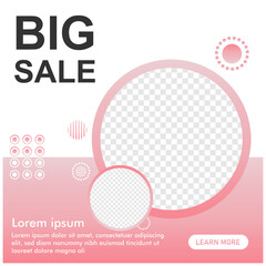 social media post design. ready use design template.