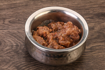 Gurmet venison stew with spices