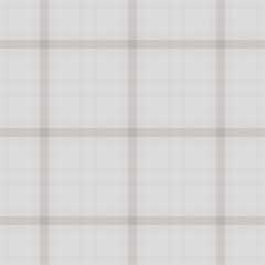 Plaid seamless pattern. Vector background of textile ornament. Flat fabric design.