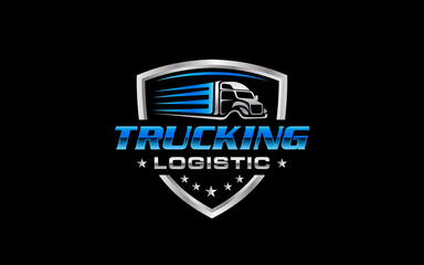 Illustration graphic vector of Express logistics and delivery company logo design template © Arif