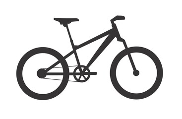 bicycle isolated on white