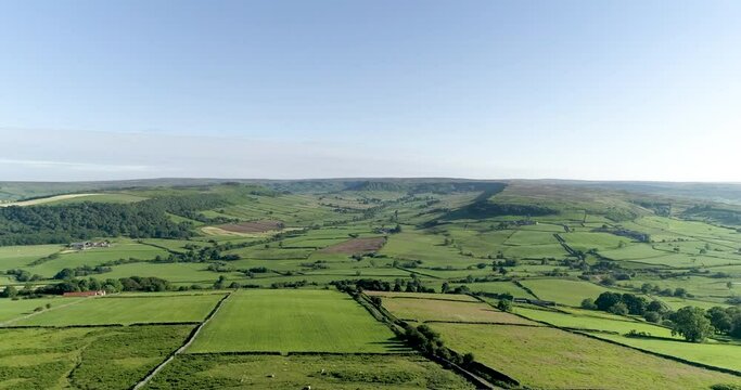 North York Moors, Oakley Walls, Drone Footage Clip2