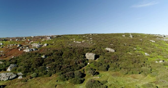 North York Moors, Oakley Walls Drone Footage, Clip 3
