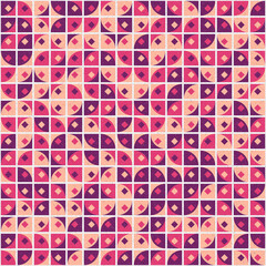 Abstract Geometric Pattern generative computational art illustration