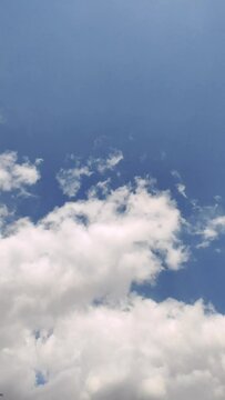 video of flying kite on blue sky