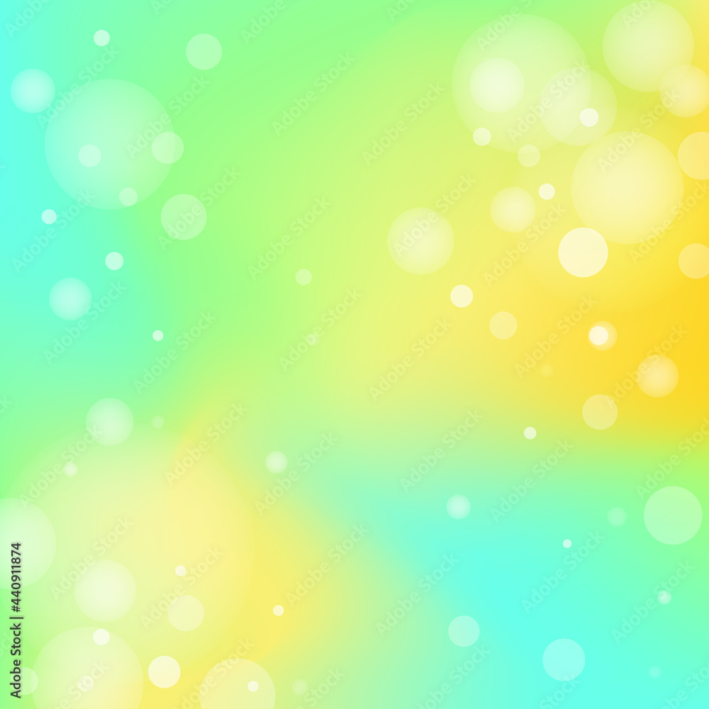 Aufkleber fresh smooth colorful transitions and air dots background. modern screen blurred gradient mesh banne