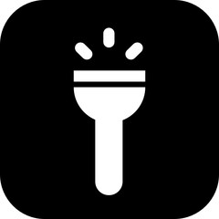 flashlight icon vector
