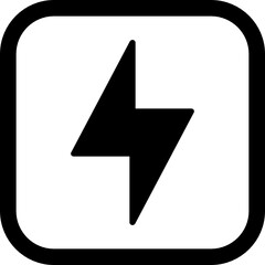 electricity icon vector