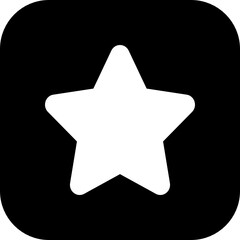 star favorite icon vector