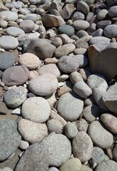 pebbles on the beach