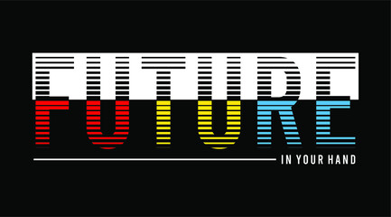 future design vector typography