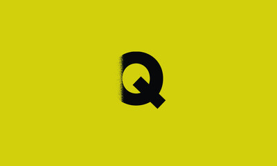 Q OR QQ CREATIVE SPEED INITIAL LOGO | ABSTRACT | MONOGRAM | MODERN | VECTOR TEMPLATE BACKGROUND