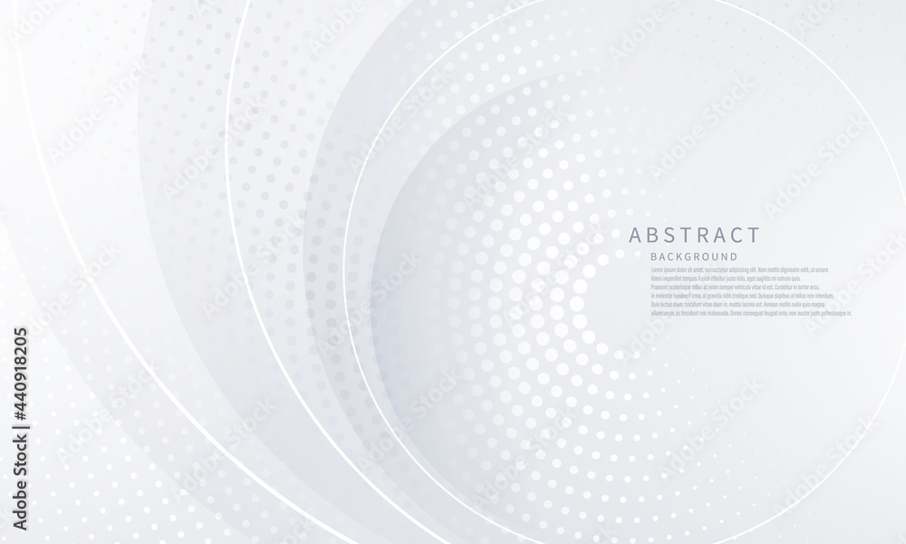 Wall mural abstract white background poster beauty with dynamic. technology network vector illustration.