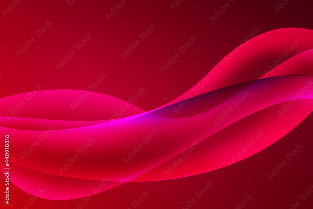 Poster abstract red modern background concept wallpaper. new backdrop design with gradient random shapes