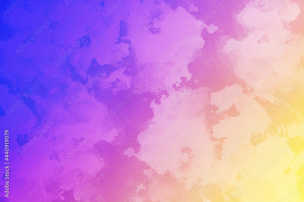 Poster modern paint splashes gradient color abstract backdrop wallpaper. free copy space backdrop