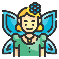 fairy line icon