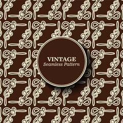 Seamless ornamental pattern in oriental style