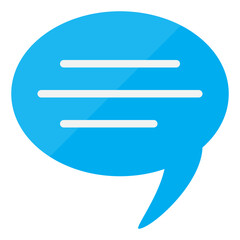 forum flat style icon