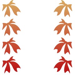 Background of summer in orange, curve 056