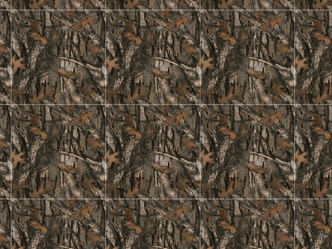 Real Tree Camouflage Pattern Vector