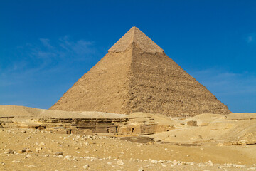 The Pyramids and Sphinx of Giza in Egypt