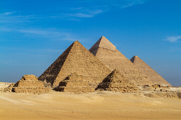 The Pyramids and Sphinx of Giza in Egypt