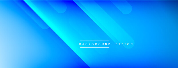 Dynamic lines abstract background. 3D shadow effects and fluid gradients. Modern overlapping forms