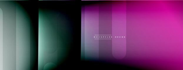 Dynamic lines abstract background. 3D shadow effects and fluid gradients. Modern overlapping forms