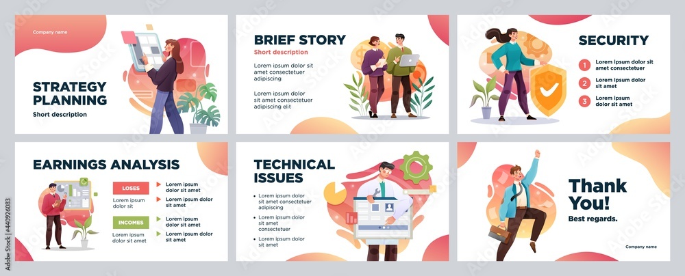 Poster presentation and slide layout background. yellow design template with business people. use for busin
