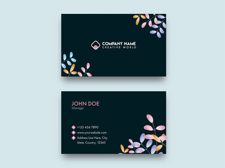 Elegant Business Card Template.