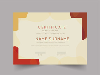 Minimal Certificate Template. 