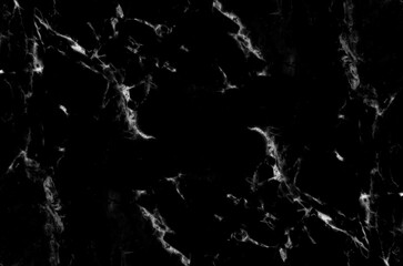 Black marble natural pattern background