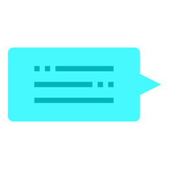 Chat flat icon