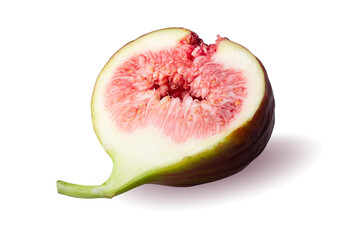 Fresh figs fruit isolated on white background