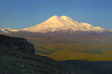 Elbrus in mountains