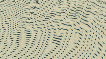 Abstract background. Technology style. 3d network design with particles. Vector illustration. Cover design template. Can be used for advertising, marketing, presentation.