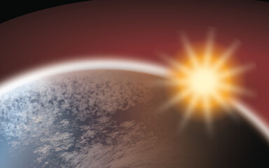 Space background earth 5