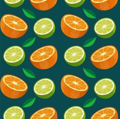 Obraz premium citrus background