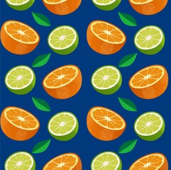 Obraz premium citrus background
