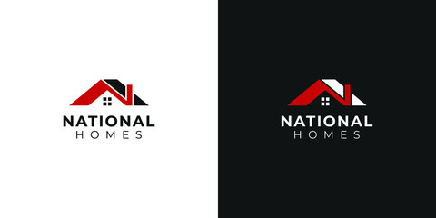 N logo with house