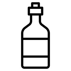 Wine outline icon