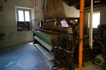 Antica tessitura, lanificio e tintoria in Umbria a Rasiglia