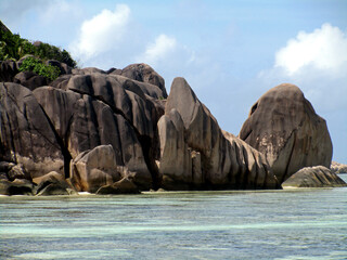 Stone Wall, Seychelles, June 2016