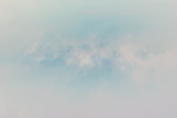 Naklejka na ściany i meble abstract sky blurred background, summer nature aerial sky view