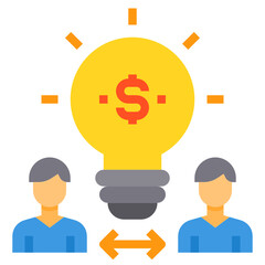 Innovation flat icon