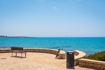 Marina di Modica Promenade, Modica, Ragusa, Sicily, Italy, Europe