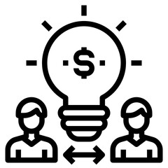 Innovation outline icon