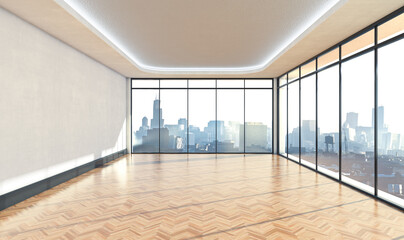 Fototapeta premium Empty Office Interior